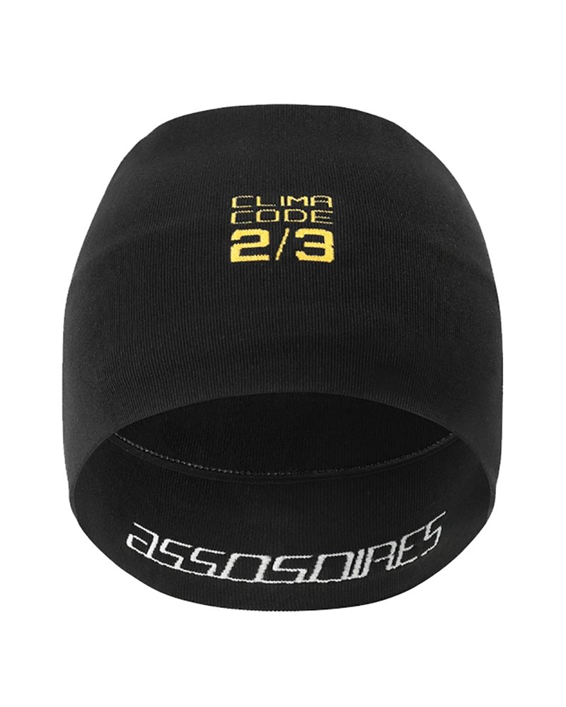 Assos Spring Fall Cycling Headband, Black Series