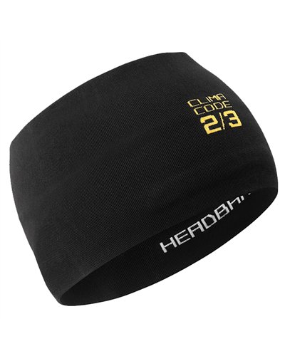 Assos Spring Fall Cycling Headband, Black Series