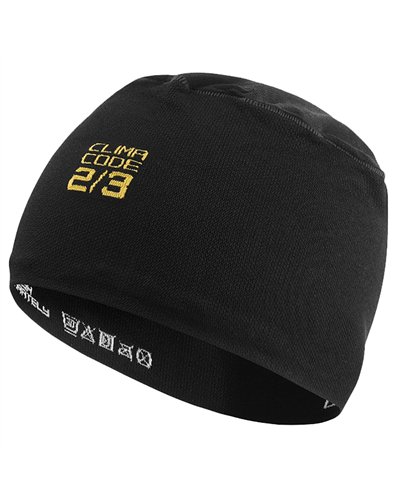 Assos Spring Fall Cycling Skull Cap, Black Series