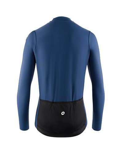 Assos Mille GT Spring Fall C2 Maglia Maniche Lunghe Uomo Full Zip, Stone Blue