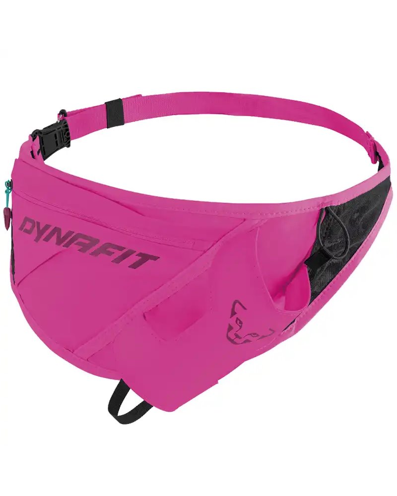 Dynafit React 600 2.0 Cintura/Marsupio Idrico Compatibile Trail Running, Pink Glo/Beet Red
