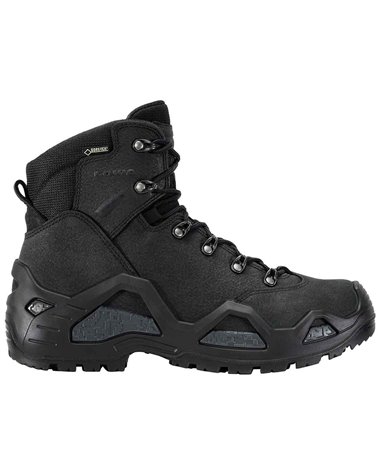 Lowa Z-6N GTX Gore-Tex Men's Tactical Boots Nubuk Leather, Black
