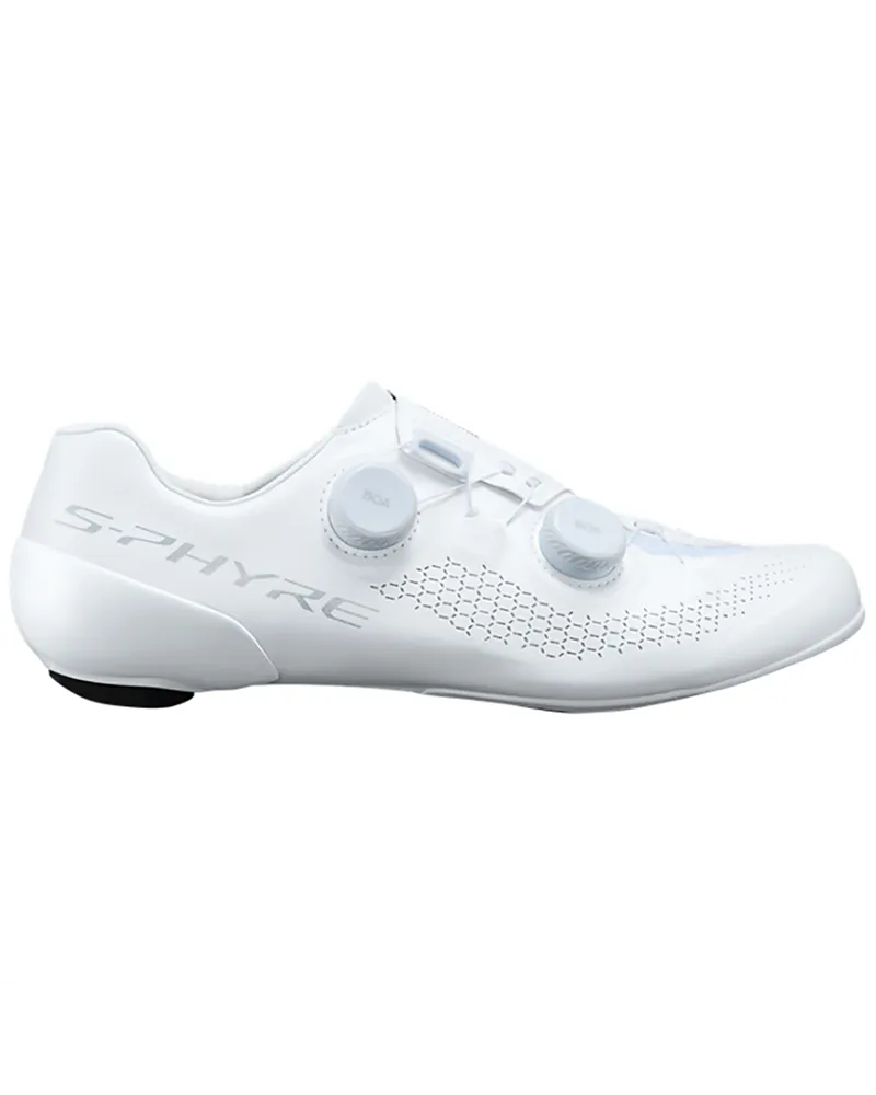 Shimano SH-RC910 S-Phyre Wide Scarpe Strada Unisex, Bianco