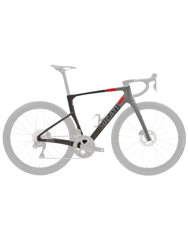 Ducati Carbon Monocoque Frame Kit, Carbon/Grey