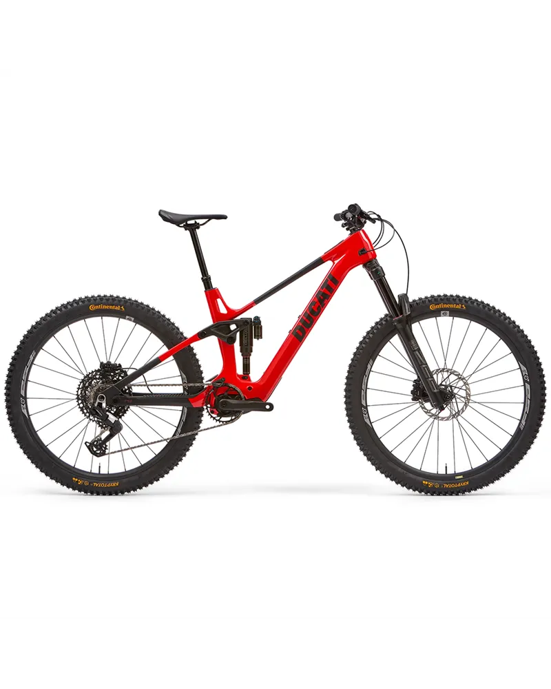 Ducati e-MTB DM-160 R 29" Carbon UD Sram Eagle 90 12sp - Avinox M2S 800Wh, Matte Red/Black