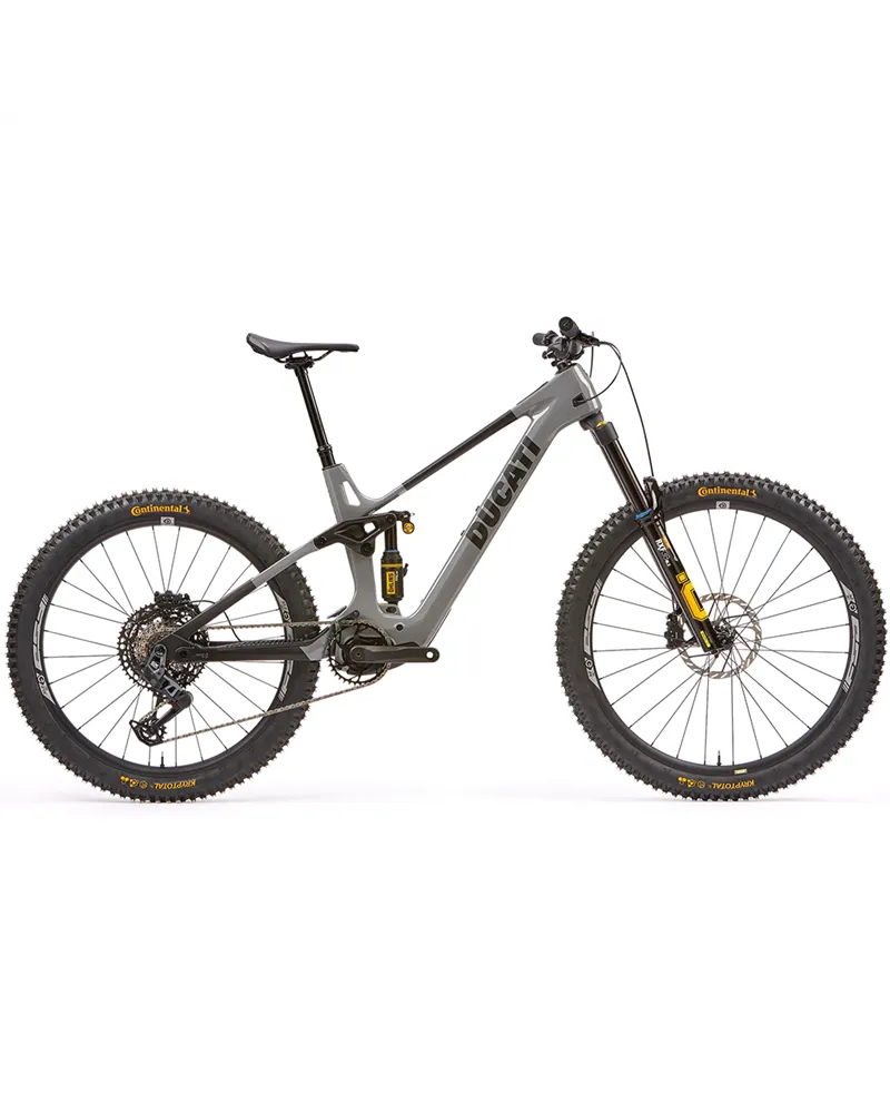Ducati e-MTB DM-170 RR 29" Carbon UD Sram GX AXS 12sp - Avinox M2S 800Wh, Nardò Grey/Black