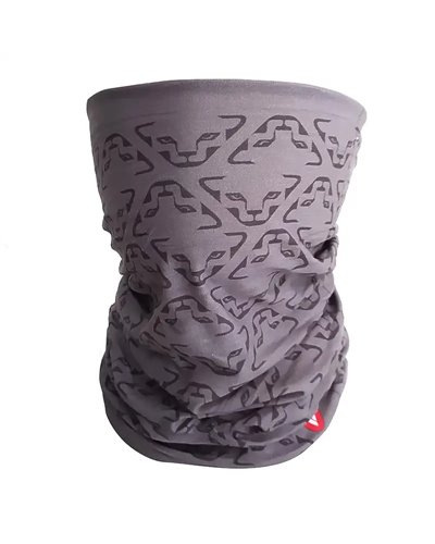 Dynafit Logo Primaloft Neck Gaiter, Smoke/0940 (One Size Fits All)
