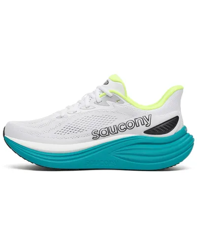 Saucony Triumph 24 Scarpe Running Uomo, White/Tranquil