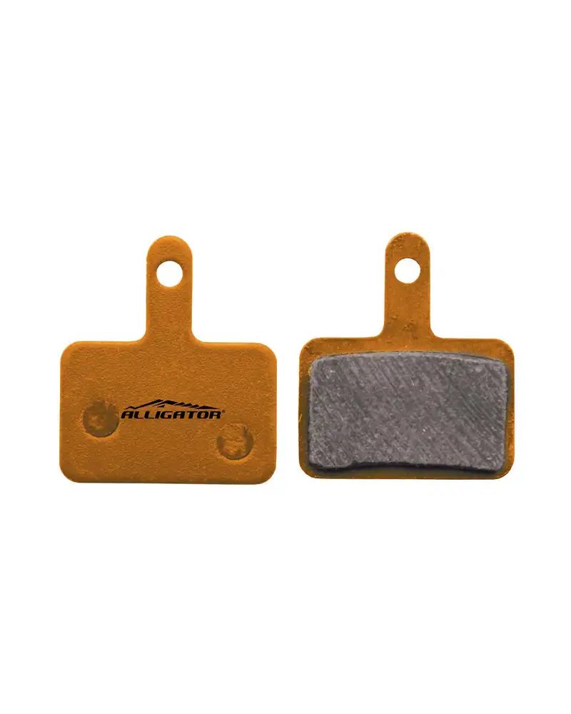 Alligator Brake Pads Alligator Organic With Spring - Shimano Deore Hydraulic - Nexave Mechanical