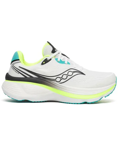 Saucony Hurricane 26 Scarpe Running Uomo, White/Citron