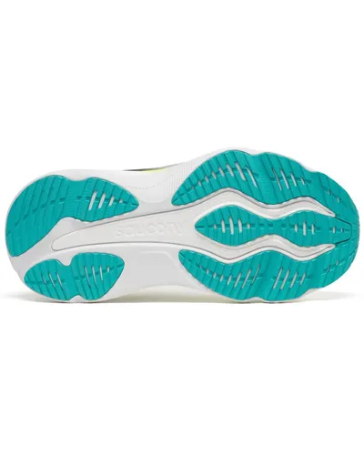 Saucony Hurricane 26 Scarpe Running Uomo, White/Citron