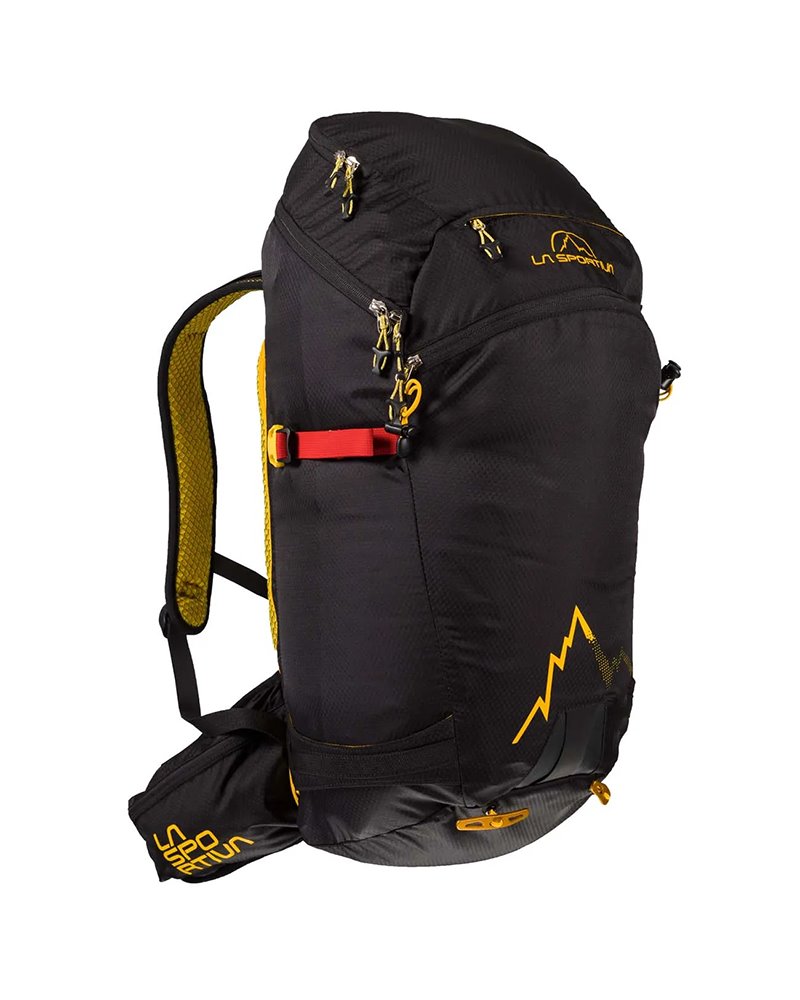 La Sportiva Sunlite Ski Mountaineering Backpack 40 Liters, Black/Yellow
