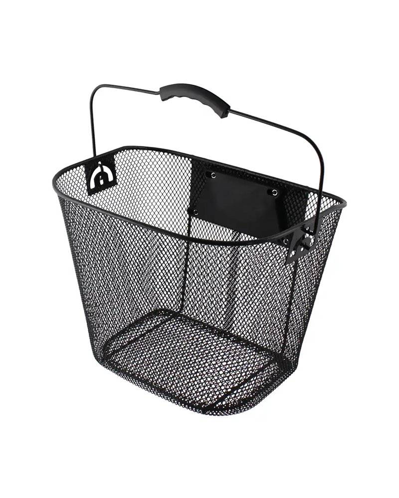 Easy Front Basket Basic with Clip - Black