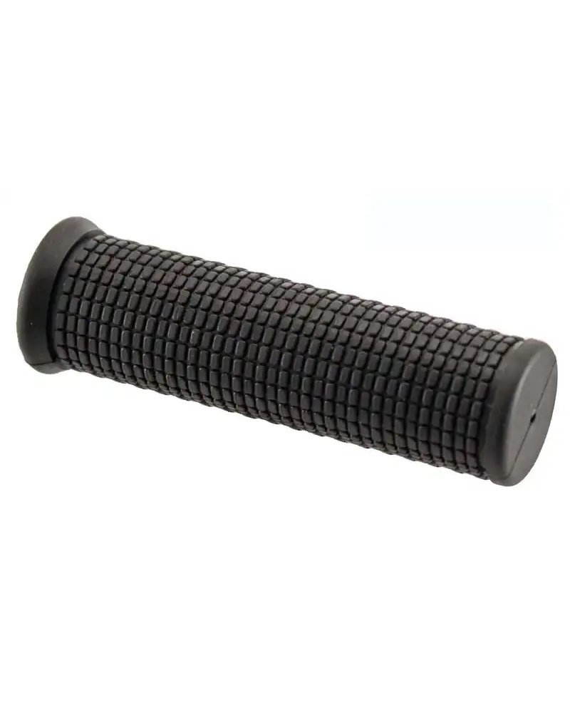 Ebon MTB Grips, Made Of Soft Plastic (Kraton), 92 mm, For Grip Shifter, Black