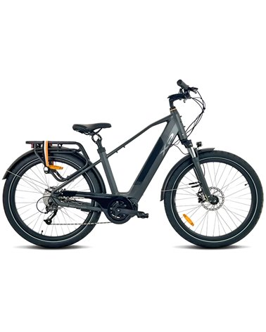 XP Bikes I-MD9 e-Bike 27.5" 9s Gent HDB 672Wh, Dark Grey