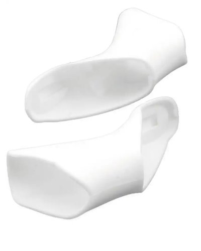 Ebon Coppia Copri Comandi Shimano Ultegra Di2 6770 10 V, Bianco