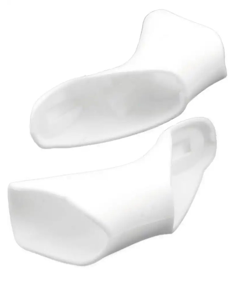 Ebon Coppia Copri Comandi Shimano Ultegra Di2 6770 10 V, Bianco