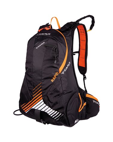 Camp Rapid Ski Mountaineering Backpack, Black/Orange