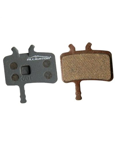 Alligator Brake Pads Alligator Organic With Spring - Avid Juicy All Models - Bb7 Mechanical