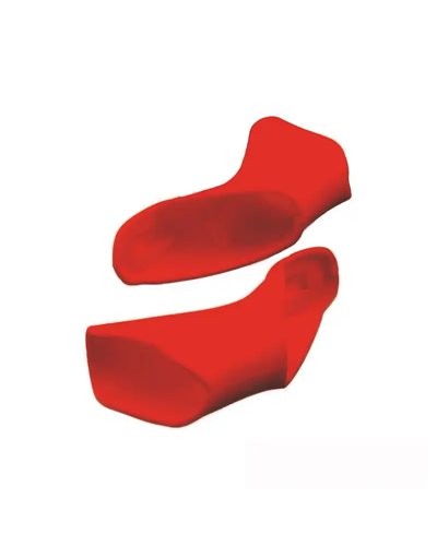 Ebon Coppia Copri Comandi Campagnolo 11S, Rosso