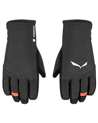 Salewa Ortles Powertex TirolWool Women's Gloves, Black Out/6080