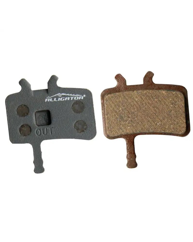 Alligator Coppia Pastiglie Alligator Carbon con Molle, Compatibili Avid Juicy