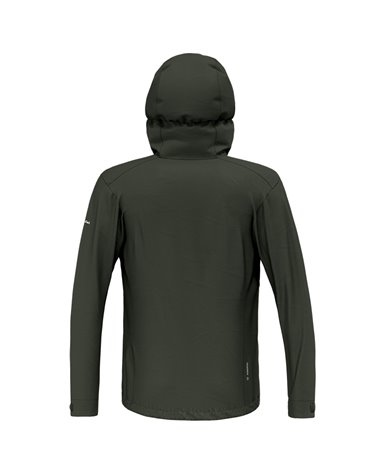Salewa Puez Aqua 4 2.5L Powertex Men's Waterproof Jacket, Dark Olive/01910