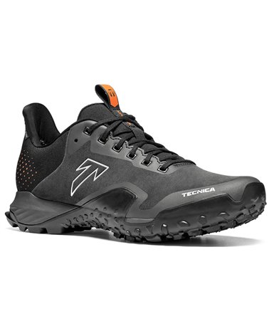 Tecnica Magma 2.0 GTX Gore-Tex Men's Fast Hiking Shoes, Dark Piedra/True Lava