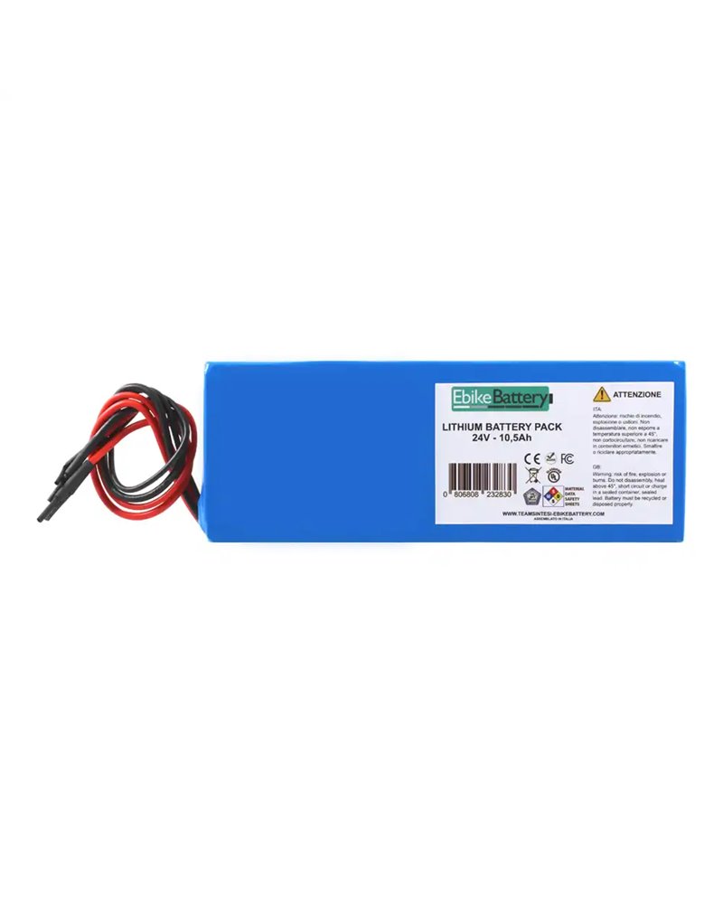 Ebike Battery Lithium Battery Pack 24V 10.5Ah