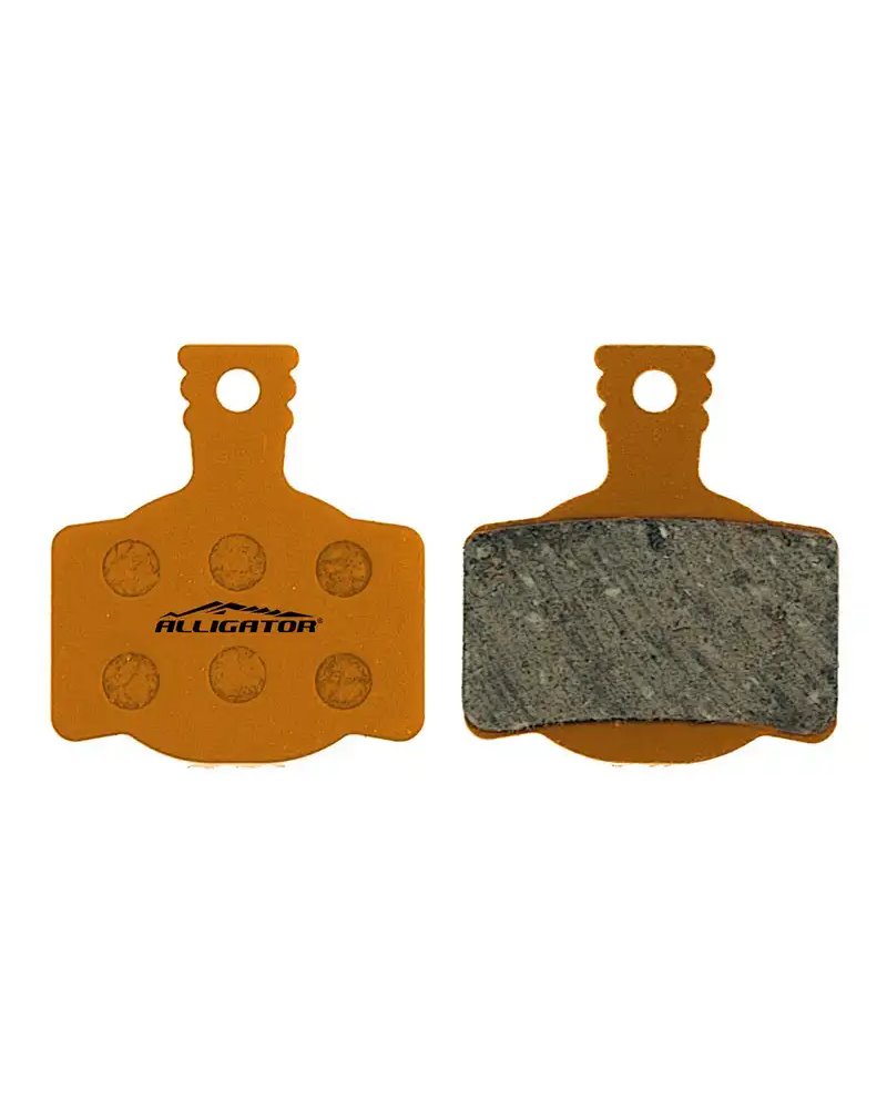 Alligator Coppia Pastiglie Alligator Organiche, Compatibili con Magura Mt2 - Mt4 - Mt6 - Mt8