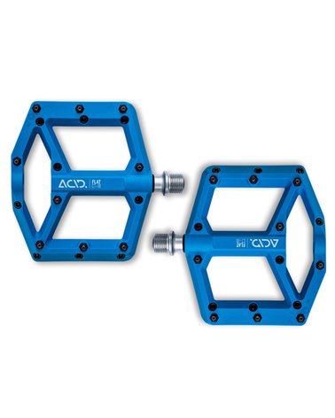 Acid Couple C1-IB Flat Pedals, Blue