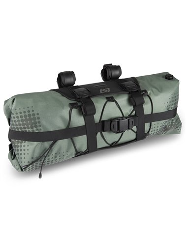 Acid Pack Pro 15 Waterproof Handlebar Bag Pack 15 Liters, Black/Green