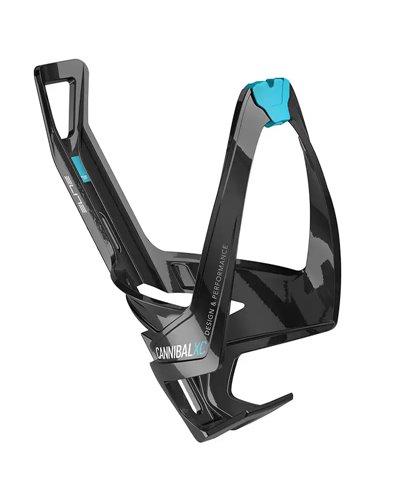 Elite Portaborraccia Cannibal XC Fiberglass, Black Glossy Logo Blue