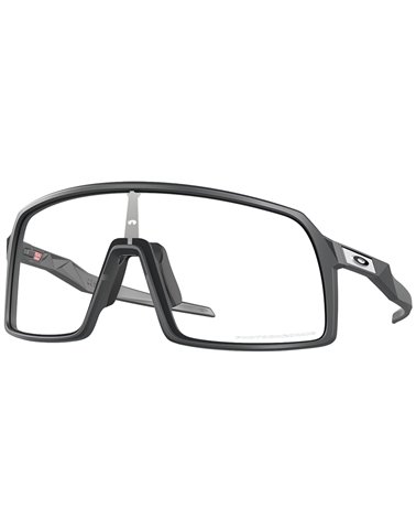 Oakley Sutro Cycling Glasses Matte Carbon/Clear to Black Iridium Photochromic
