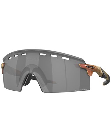 Oakley Encoder Strike Vented Community Collection Cycling Glasses Matte Red/Gold Colorshift/Prizm Black