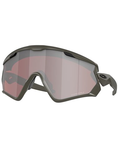 Oakley Wind Jacket 2.0 Cycling Glasses Matte Olive/Prizm Snow Black