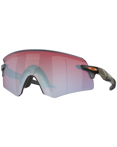Oakley Encoder Latitude Collection Cycling Glasses Matte Moss Green/Prizm Snow Sapphire