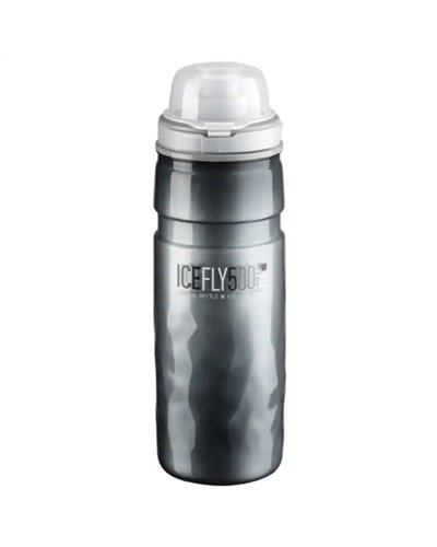 Elite Borraccia Termica Ice Fly 500ml, Fumo