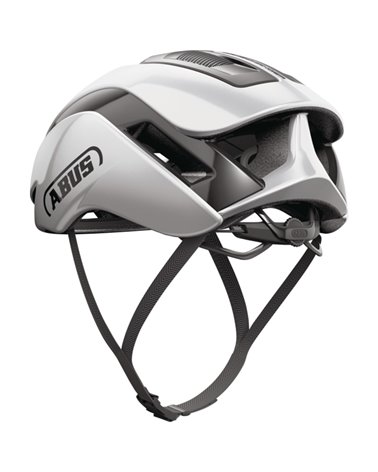 Abus GameChanger 2.0 Road Cycling Helmet, Gleam Silver