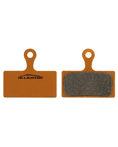 Alligator Coppia Pastiglie Alligator Organiche con MolleSh Xtr, Deore Xt, Slx, Alfine