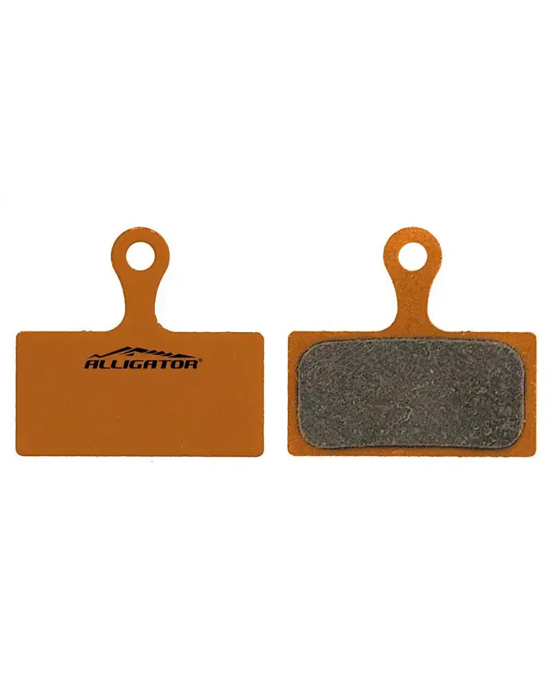 Alligator Coppia Pastiglie Alligator Organiche con MolleSh Xtr, Deore Xt, Slx, Alfine