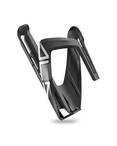 Elite Ala FRP Bottlecage, Glossy Black/White Graphic