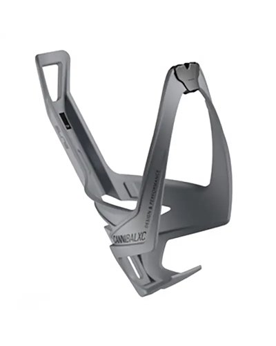 Elite Bottle Cage Cannibal XC Fiberglass, Grey/Black (Matte)