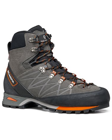 Scarpa Marmolada Pro HD Men's Trekking Boots, Shark/Orange