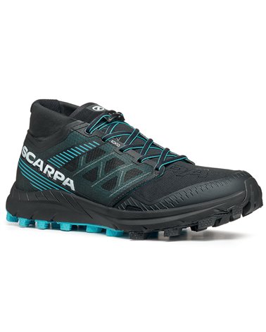 Scarpa Spin ST Men's Trail Running Shoes, Black/Azure