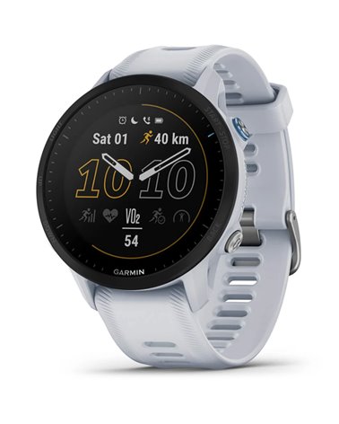Garmin Forerunner 955 GPS Smartwatch Wrist-Based HR, Whitestone