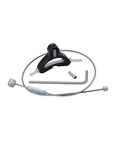 Elvedes Cable Hanger for Cantilever Brakes - Aluminium, Black