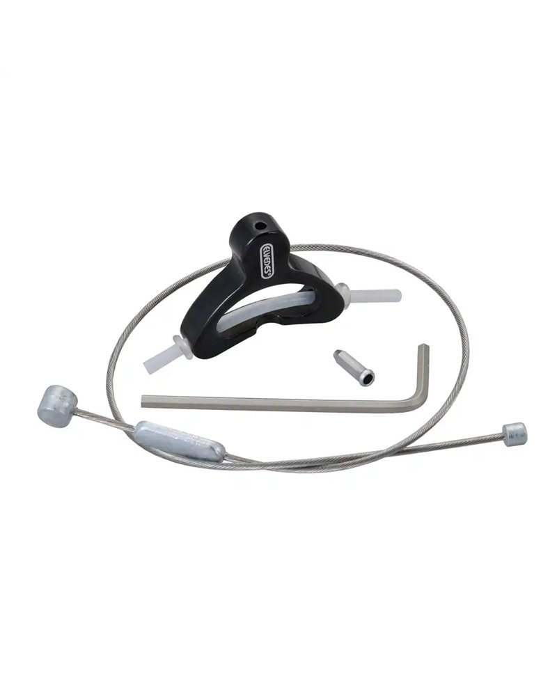 Elvedes Cable Hanger for Cantilever Brakes - Aluminium, Black