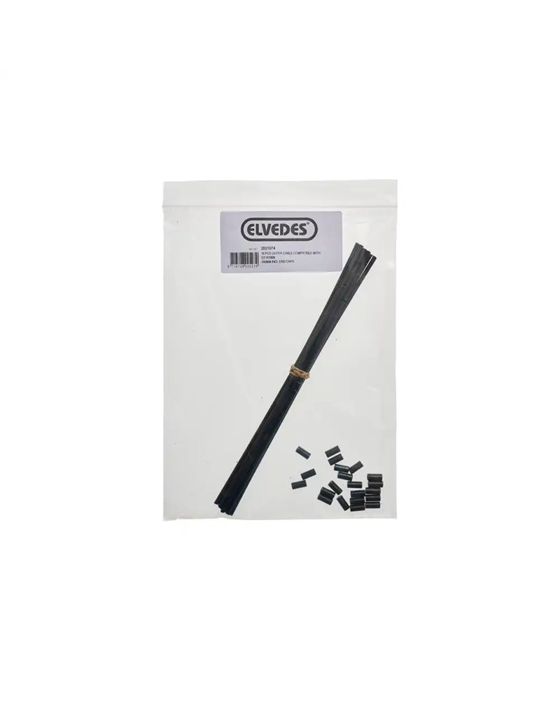 Elvedes Derailleur/Seatpost/Lockout Hose Ø 3.5mm, 240mm with 2 Ferrules, 240mm (10 pcs)