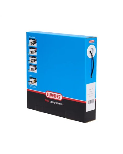 Elvedes Teflon Gear Cable Hosing - 30m Ø 4.1mm, Black